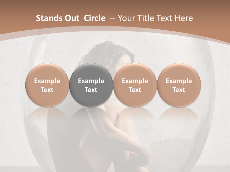 Trap Caucasian Prison PowerPoint Template