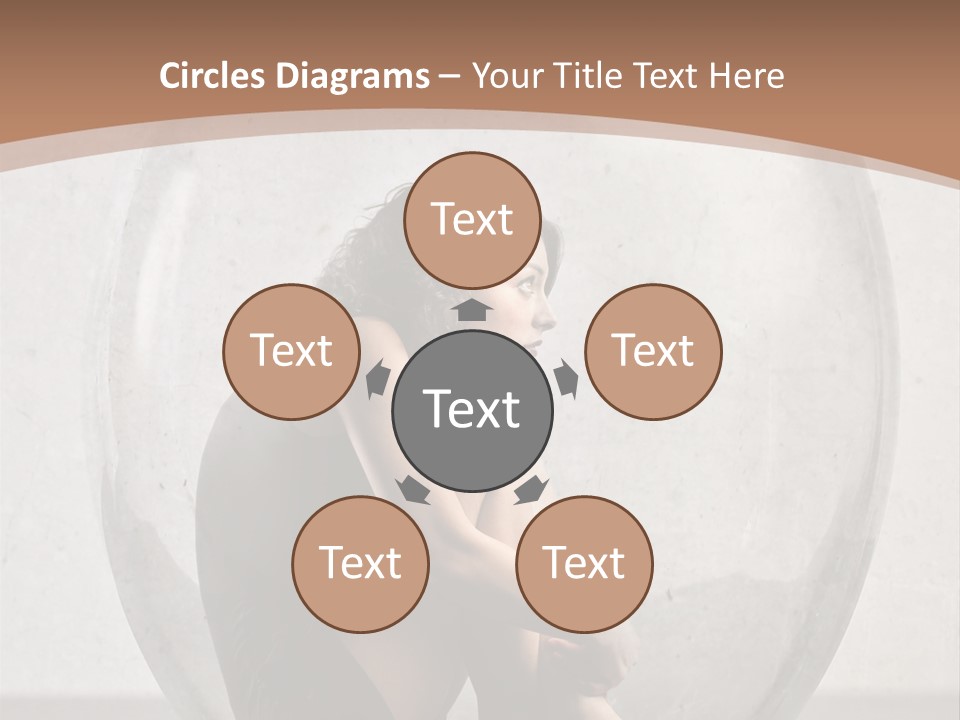 Trap Caucasian Prison PowerPoint Template