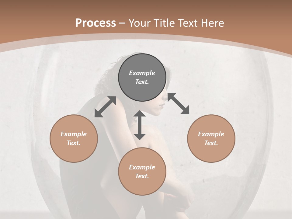 Trap Caucasian Prison PowerPoint Template