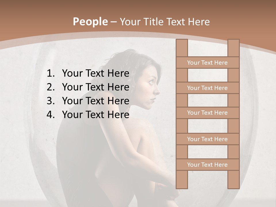 Trap Caucasian Prison PowerPoint Template