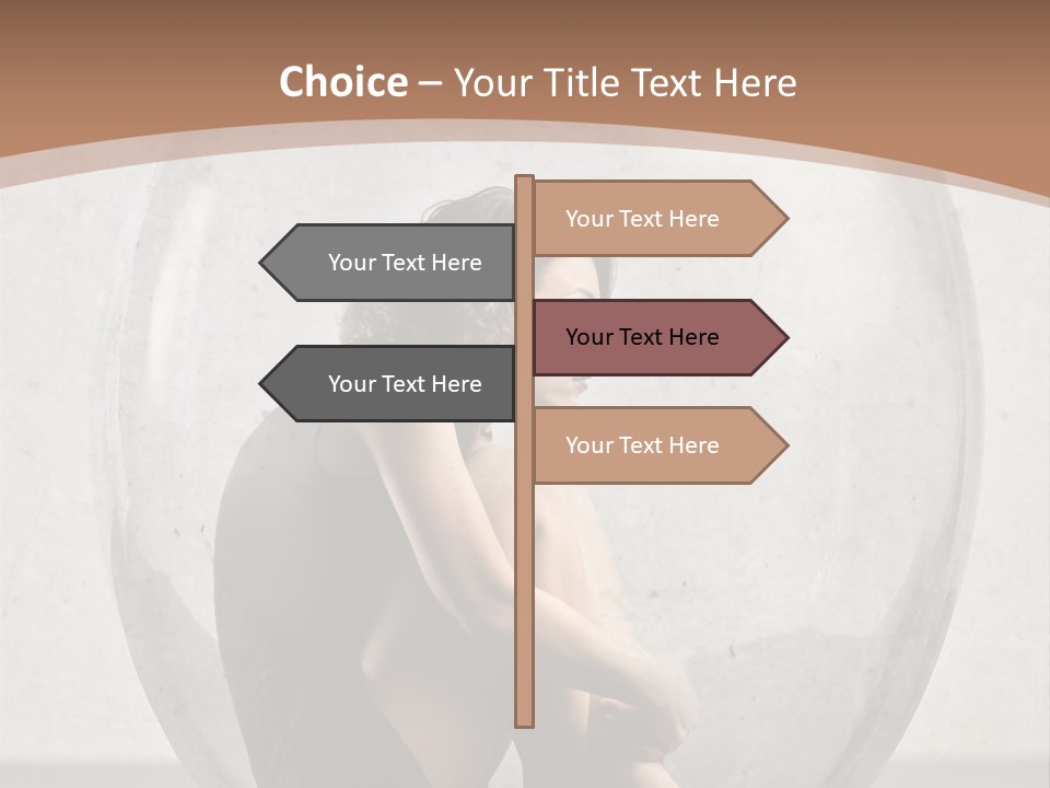 Trap Caucasian Prison PowerPoint Template