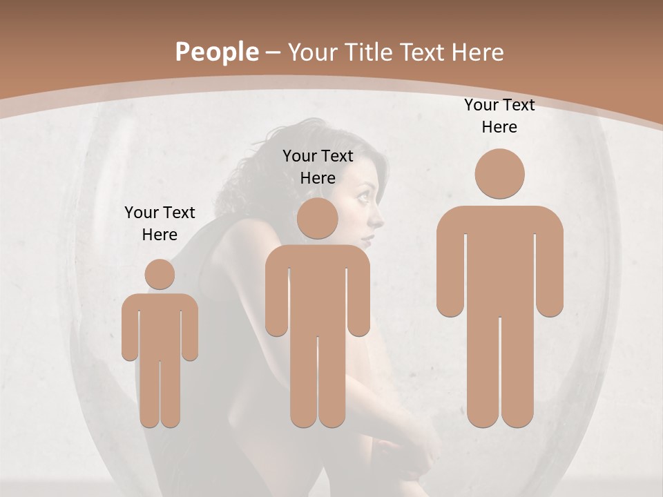 Trap Caucasian Prison PowerPoint Template