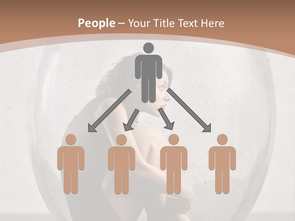 Trap Caucasian Prison PowerPoint Template