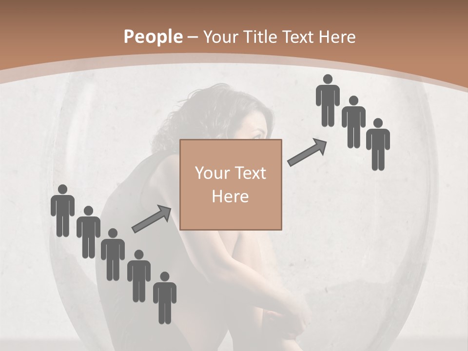 Trap Caucasian Prison PowerPoint Template