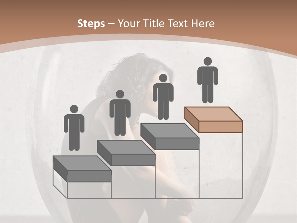 Trap Caucasian Prison PowerPoint Template