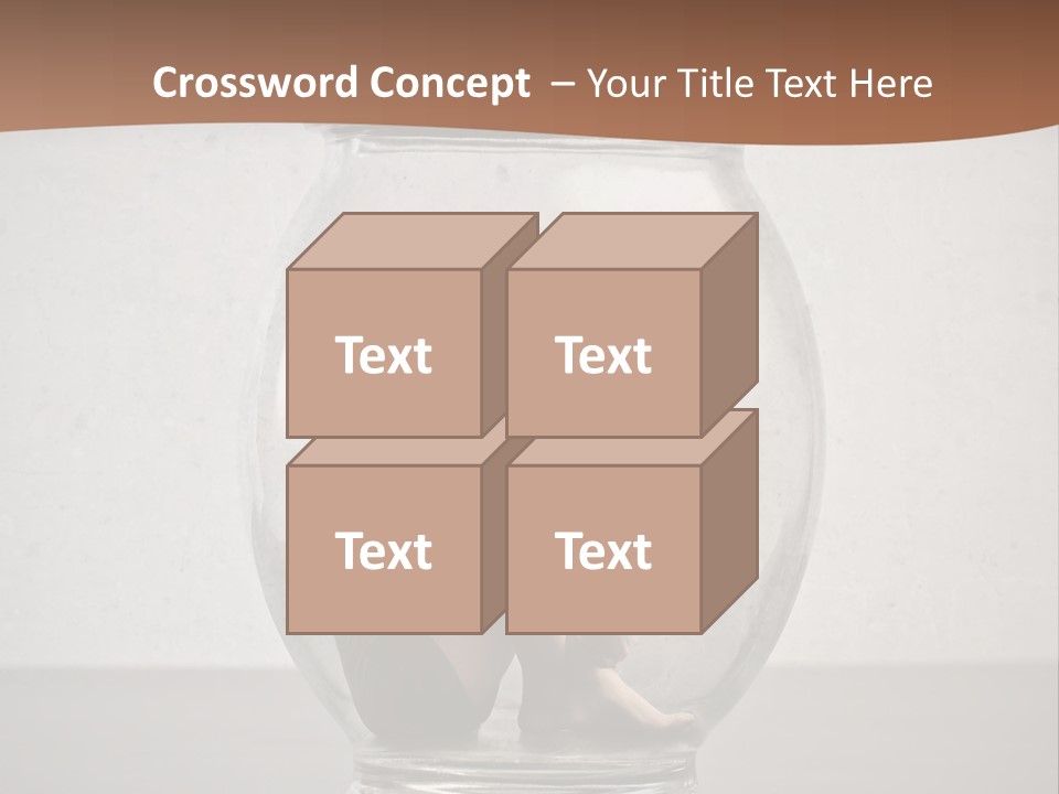 Caucasian Liberty Woman PowerPoint Template