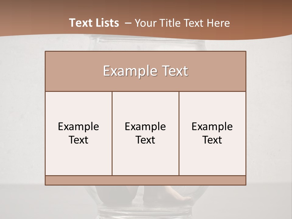 Caucasian Liberty Woman PowerPoint Template