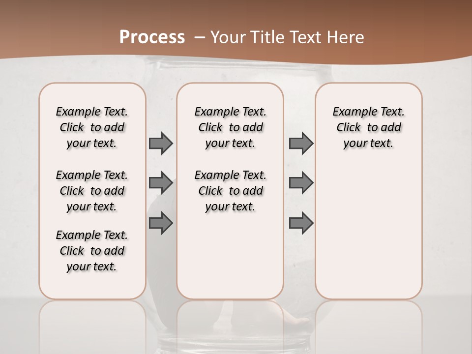 Caucasian Liberty Woman PowerPoint Template