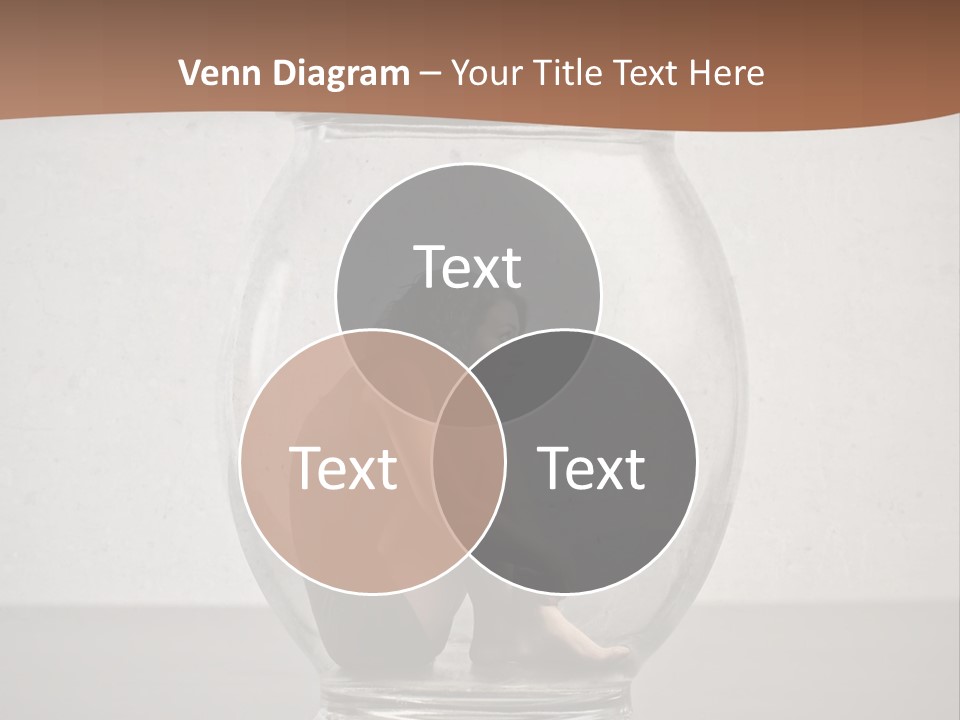 Caucasian Liberty Woman PowerPoint Template