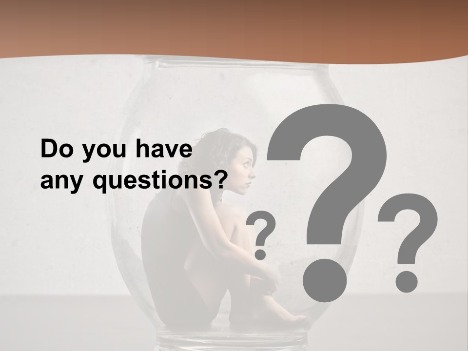 Caucasian Liberty Woman PowerPoint Template