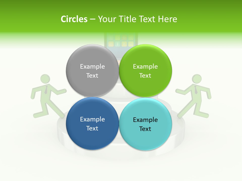 Staircase Growth Stair PowerPoint Template