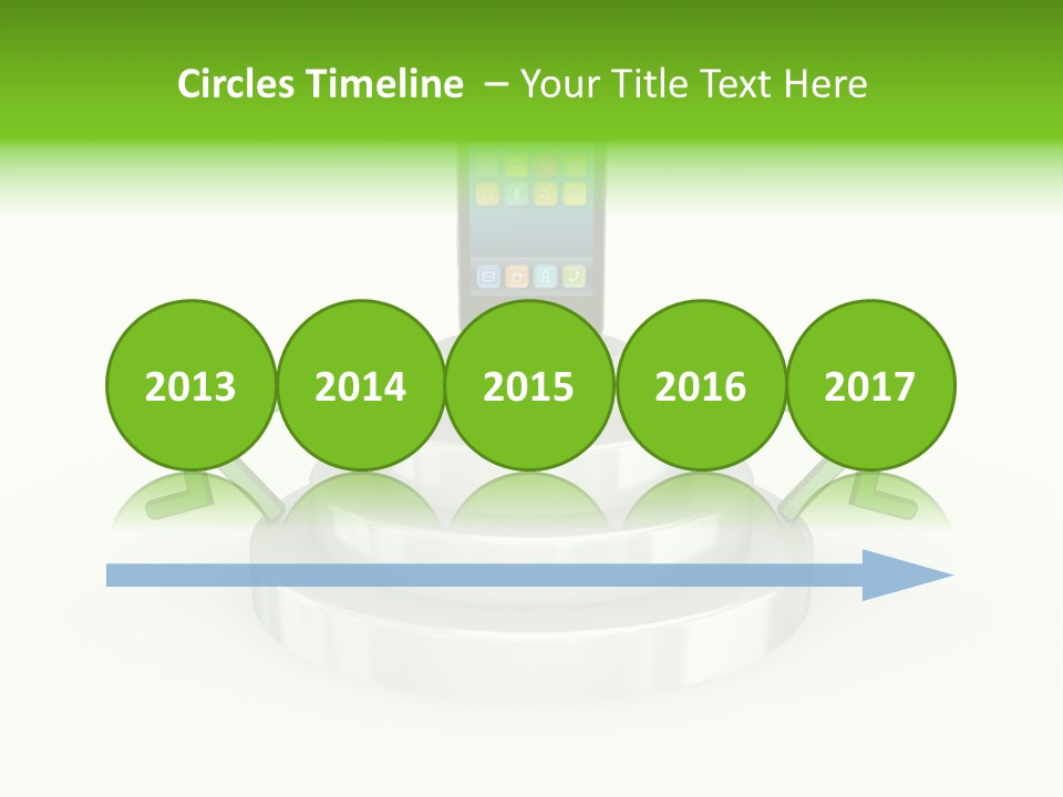 Staircase Growth Stair PowerPoint Template