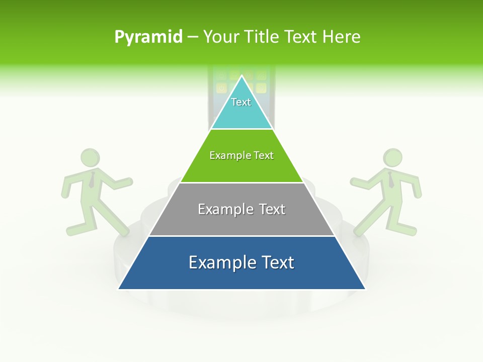 Staircase Growth Stair PowerPoint Template