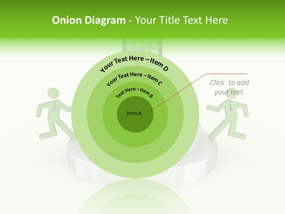 Staircase Growth Stair PowerPoint Template