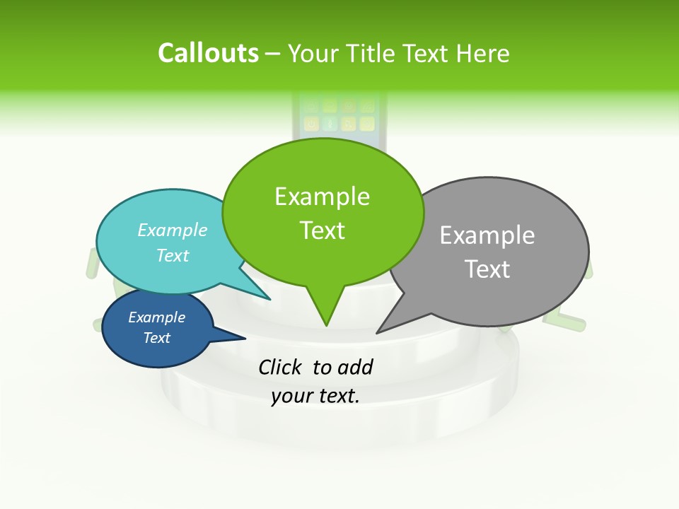 Staircase Growth Stair PowerPoint Template