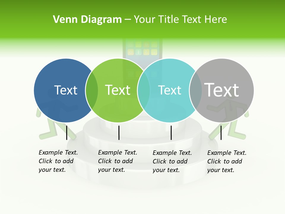 Staircase Growth Stair PowerPoint Template
