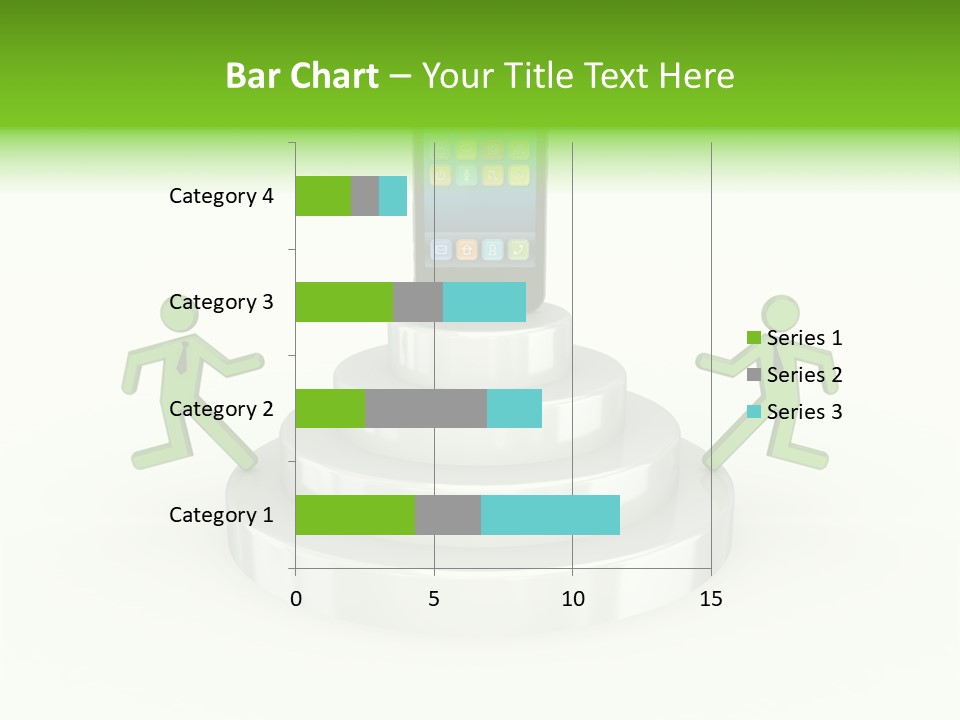 Staircase Growth Stair PowerPoint Template