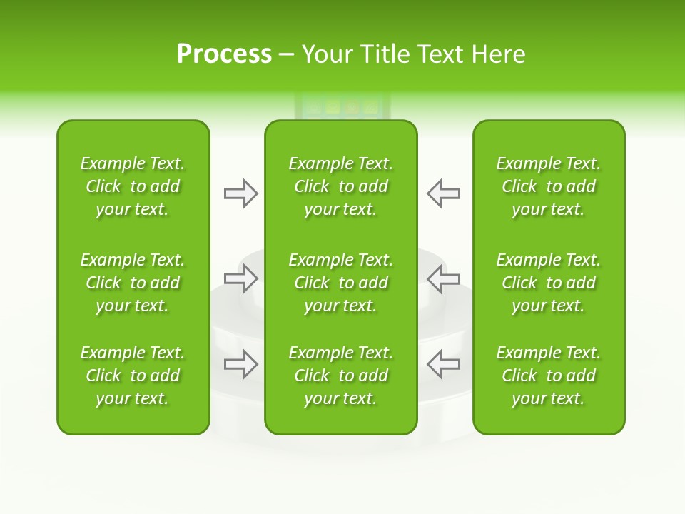Staircase Growth Stair PowerPoint Template