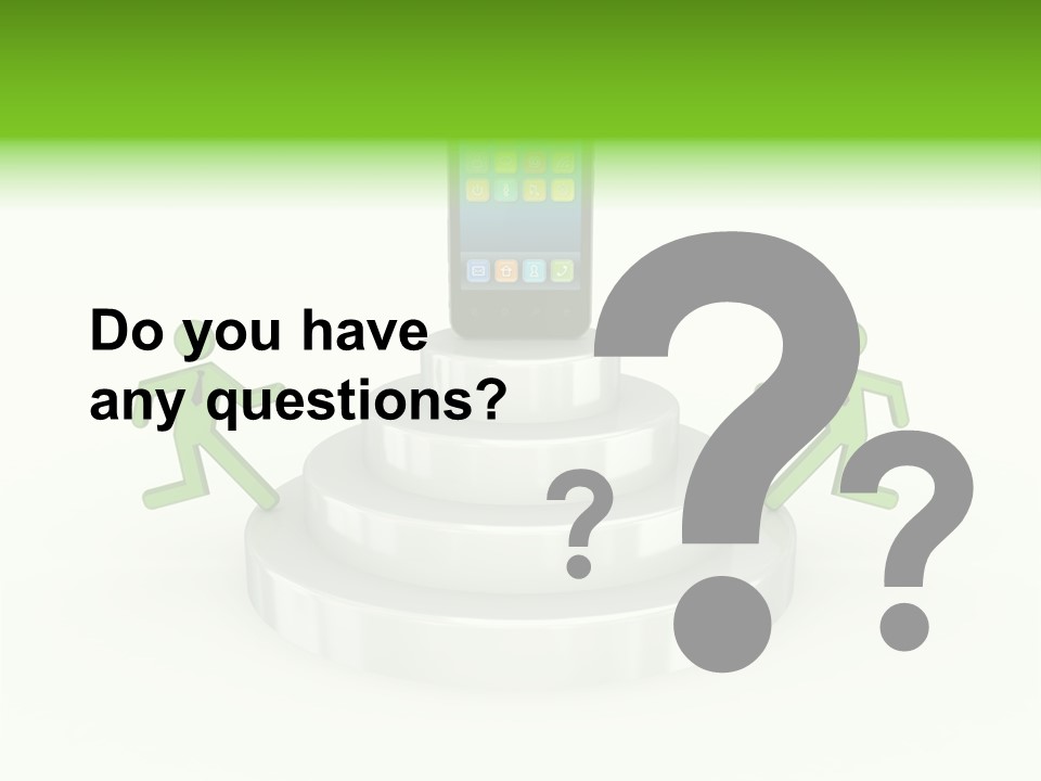 Staircase Growth Stair PowerPoint Template