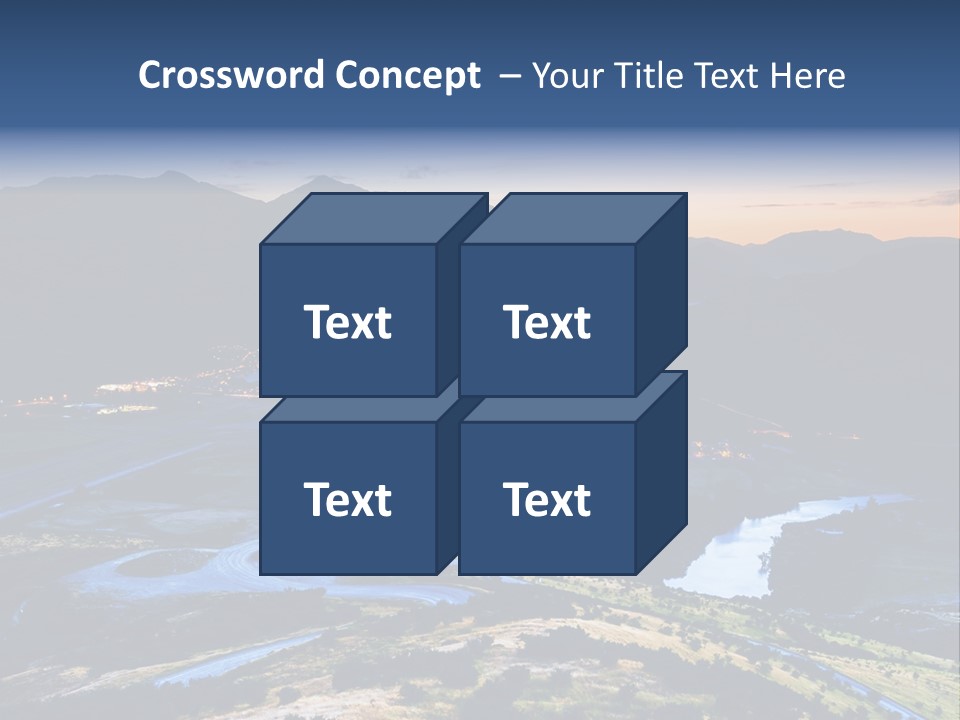 City Village Traffic PowerPoint Template