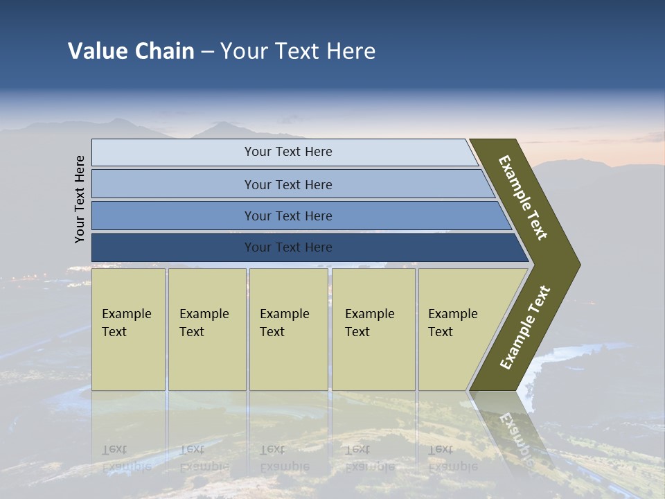City Village Traffic PowerPoint Template
