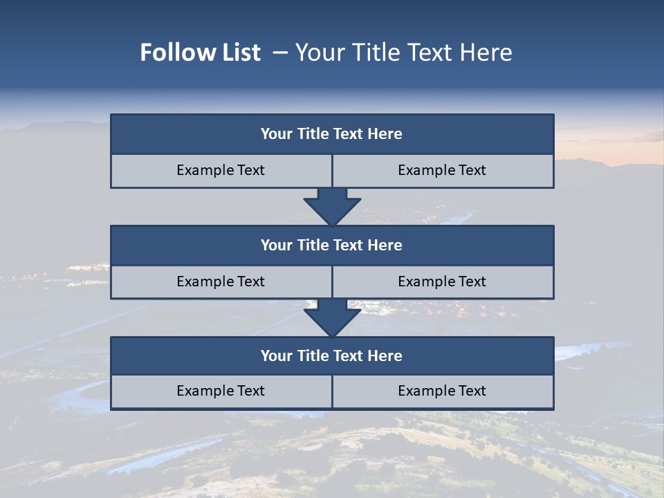 City Village Traffic PowerPoint Template