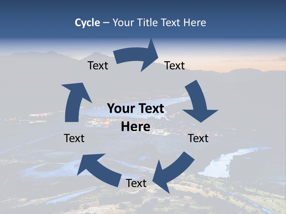 City Village Traffic PowerPoint Template
