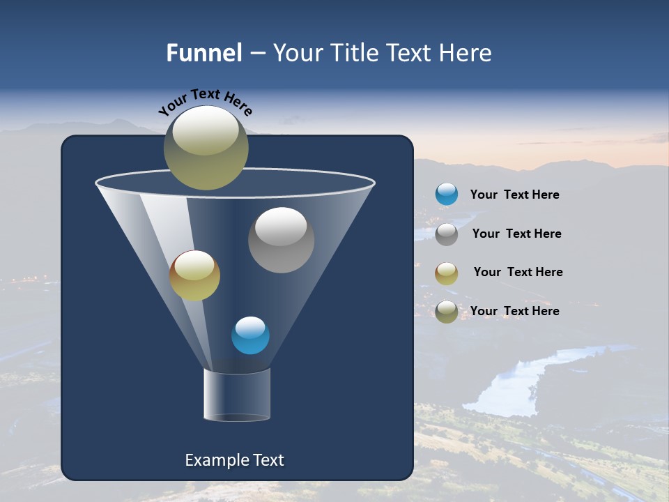City Village Traffic PowerPoint Template