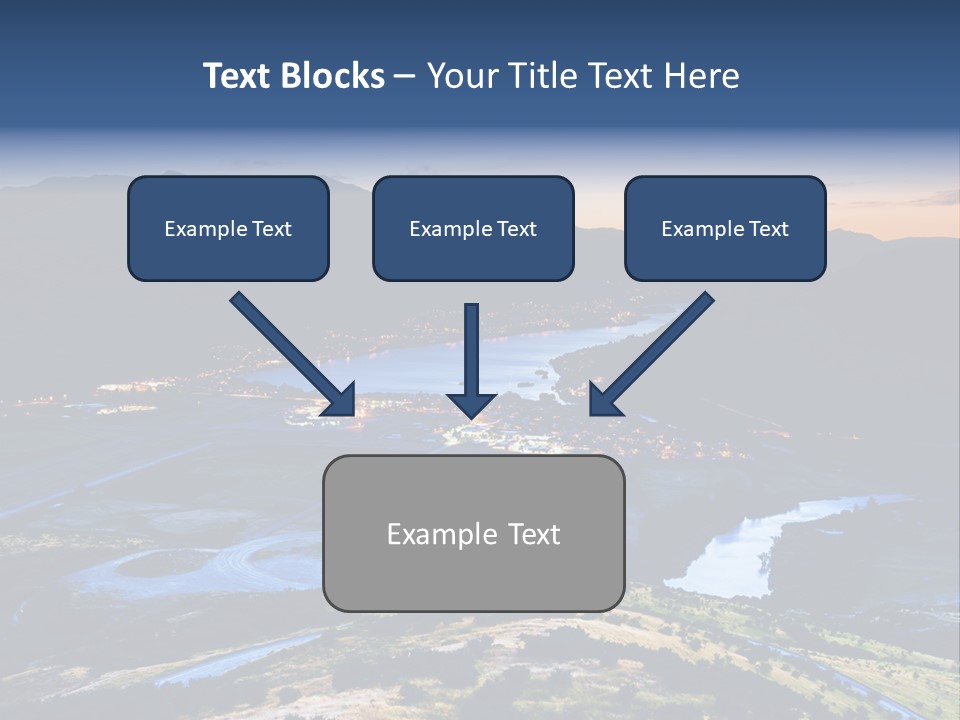 City Village Traffic PowerPoint Template