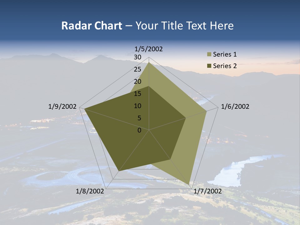 City Village Traffic PowerPoint Template