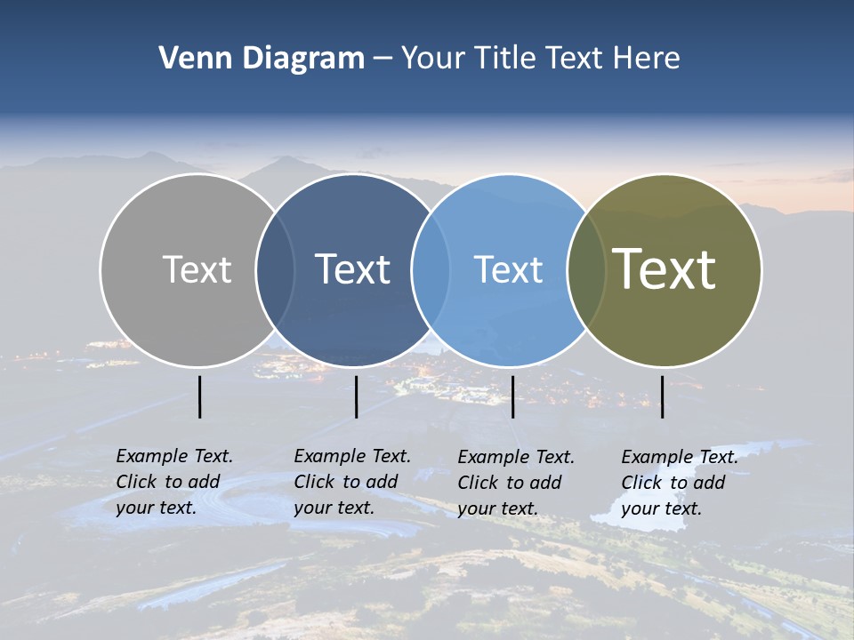 City Village Traffic PowerPoint Template