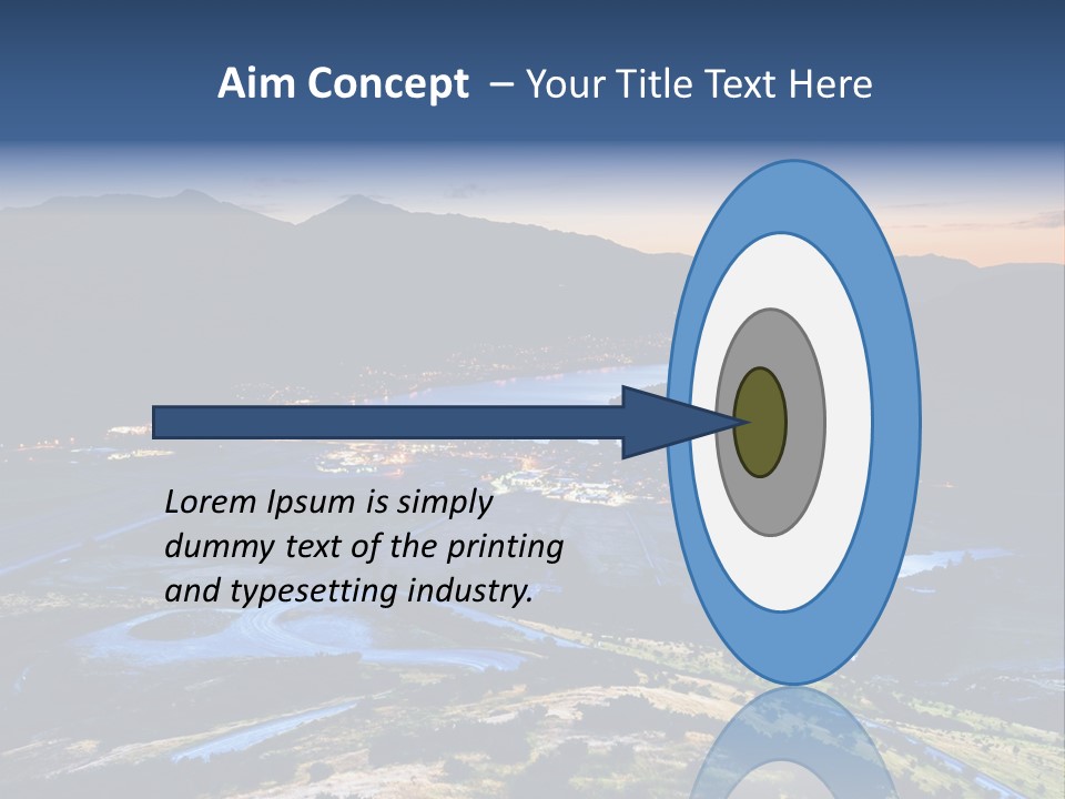 City Village Traffic PowerPoint Template