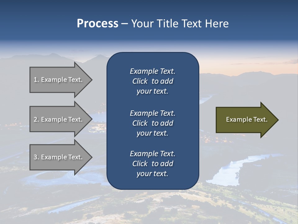 City Village Traffic PowerPoint Template
