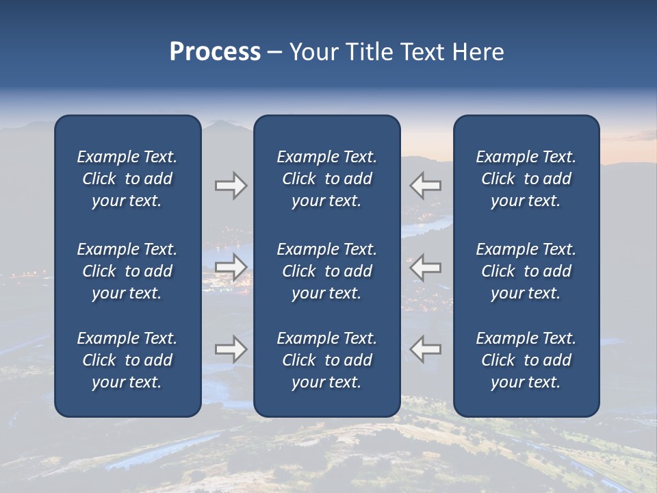 City Village Traffic PowerPoint Template