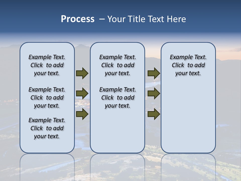 City Village Traffic PowerPoint Template