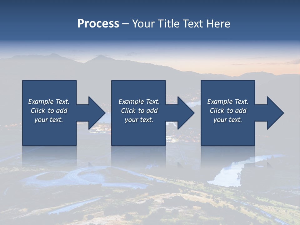 City Village Traffic PowerPoint Template
