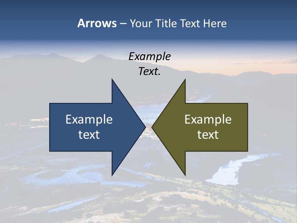 City Village Traffic PowerPoint Template