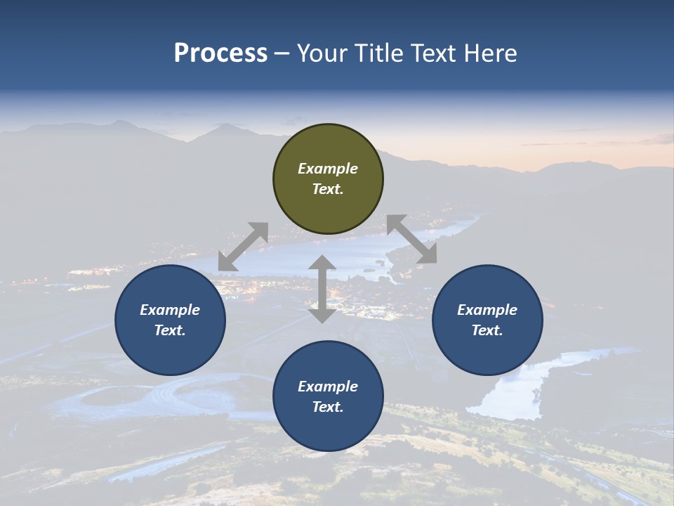 City Village Traffic PowerPoint Template
