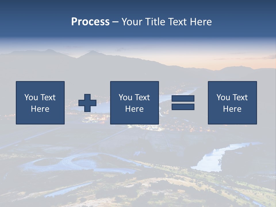 City Village Traffic PowerPoint Template