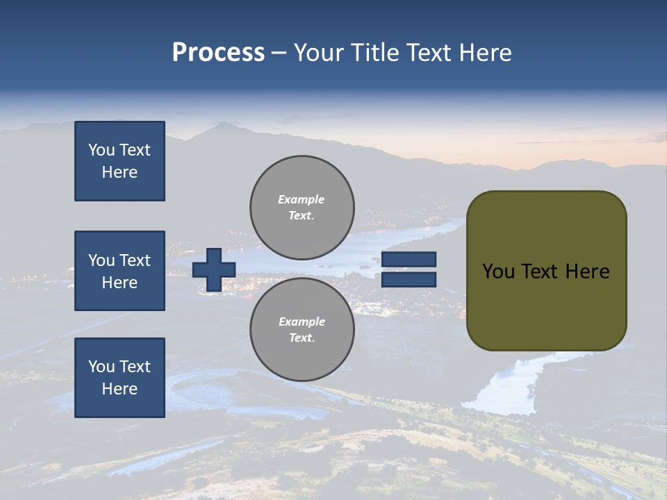 City Village Traffic PowerPoint Template