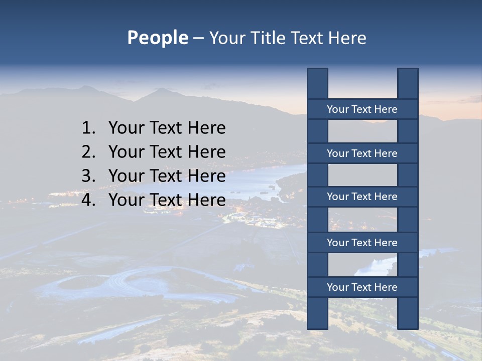City Village Traffic PowerPoint Template