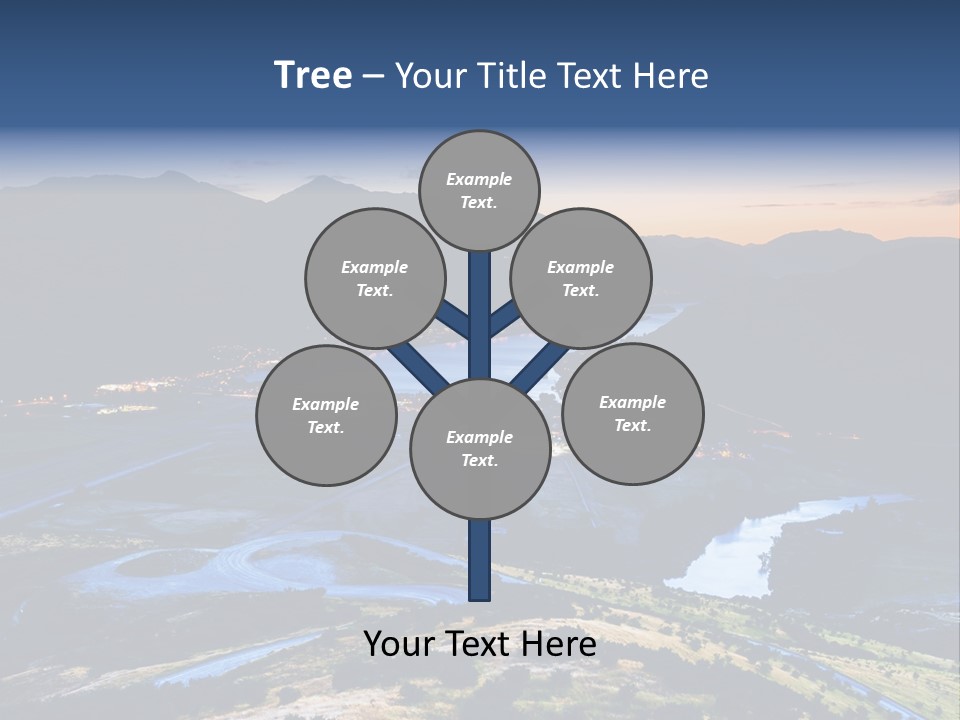 City Village Traffic PowerPoint Template