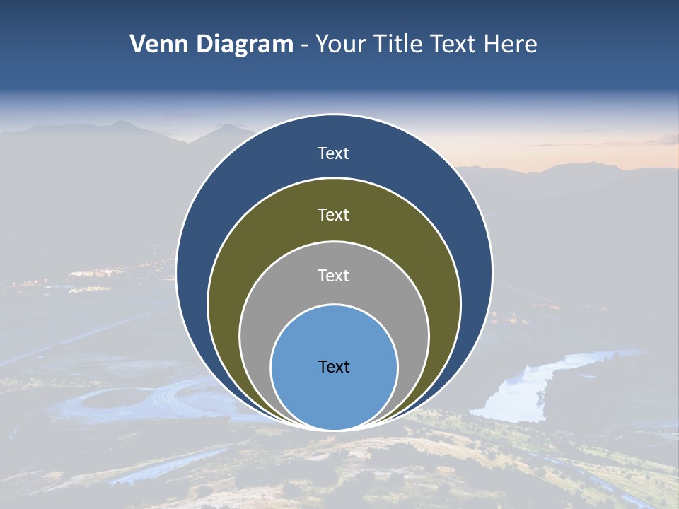 City Village Traffic PowerPoint Template