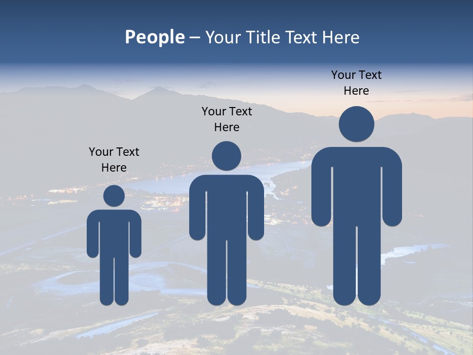 City Village Traffic PowerPoint Template