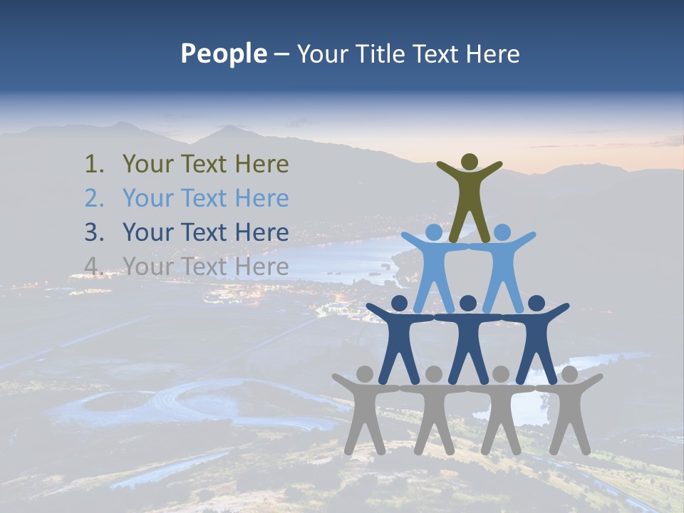 City Village Traffic PowerPoint Template