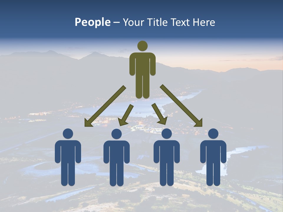 City Village Traffic PowerPoint Template