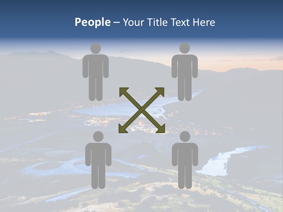 City Village Traffic PowerPoint Template