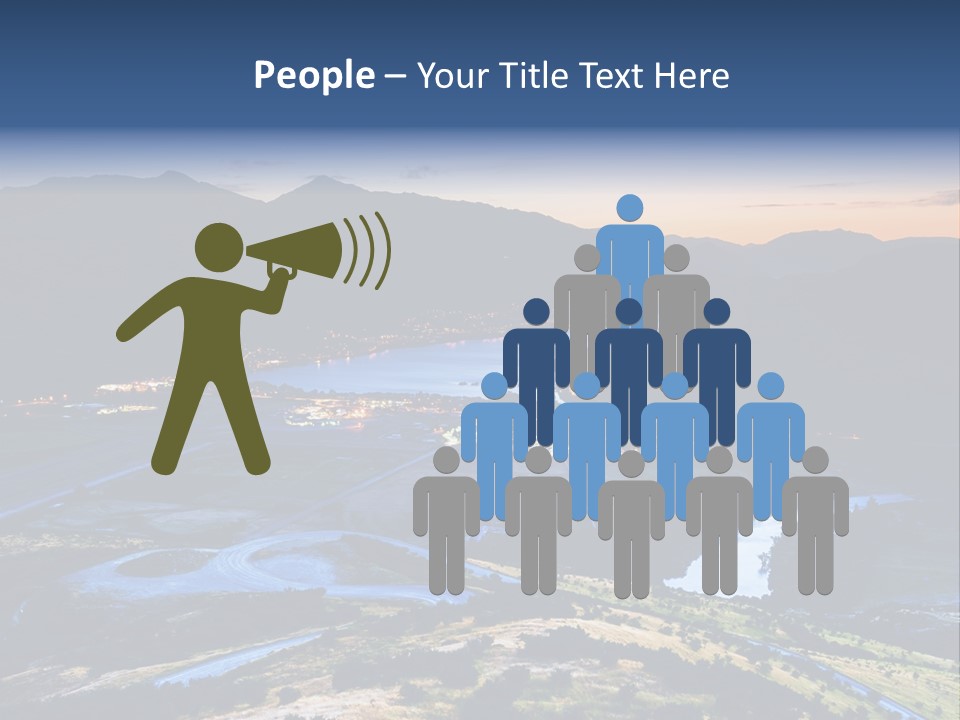 City Village Traffic PowerPoint Template