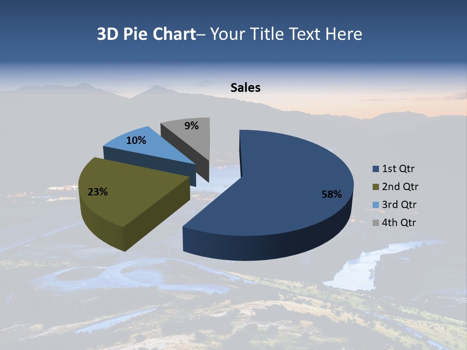 City Village Traffic PowerPoint Template