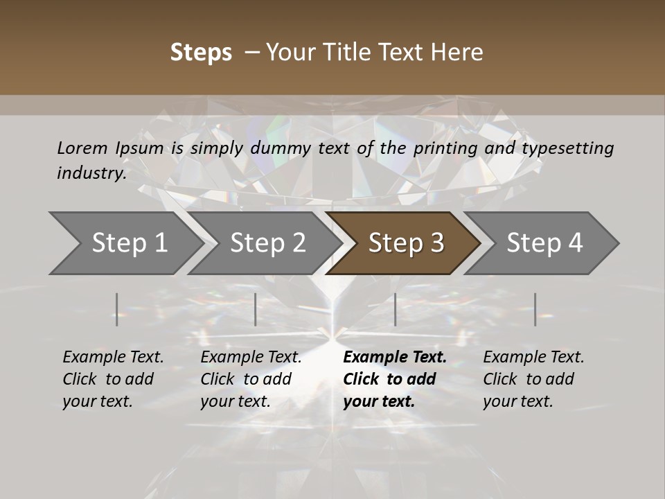 Healthcare Black Stress PowerPoint Template